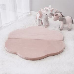 Gyerek habszivacs szőnyeg - felhő - 80cm x 102cm x 4cm Rózsaszín: Rózsaszín