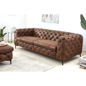 MODERN BAROCK barna mikroszálas kanapé