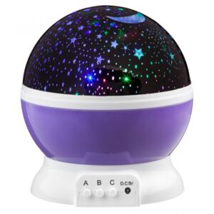 Projektor LED Starlight - lila