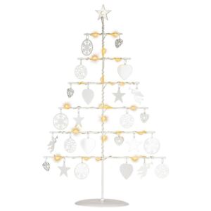 Karácsonyi dekoratív világítás - fa 25 LED - meleg fehér