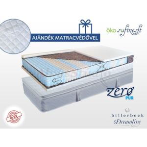 Billerbeck San Remo 9 zónás táskarugós matrac kókusz-latex kényelmi réteggel 80x200