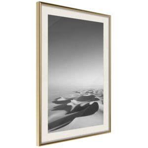 Bimago Ocean of Sand I - keretezett kép 20x30 cm Arany keret paszpartu