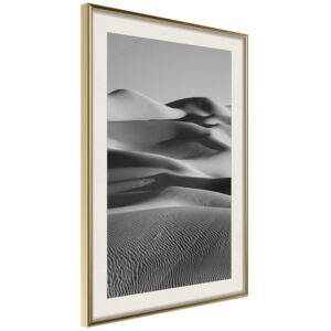 Bimago Ocean of Sand II - keretezett kép 40x60 cm Arany keret paszpartu