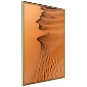 Bimago Patterns on the Sand - keretezett kép 40x60 cm Arany keret