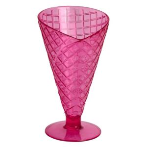 Sundae Cone rózsaszín műanyag fagylaltkehely - Navigate
