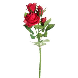 W.rózsa szál piros 50cm