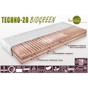 Techno 20 antibakteriális hideghab matrac 80x200