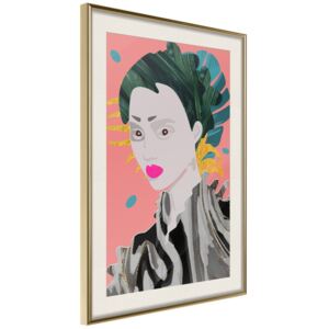 Bimago Geisha - keretezett kép 40x60 cm Arany keret paszpartu