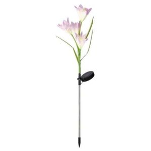 Napelemes virág lámpa, 65 cm Lila