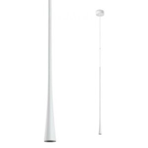 IMBUTO minimál LED függőlámpa fehér/fehér, 184cm