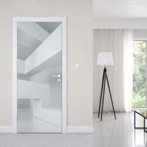 Fotótapéta ajtóra - 3D Structure Modern - változat 2 | 91x211 cm
