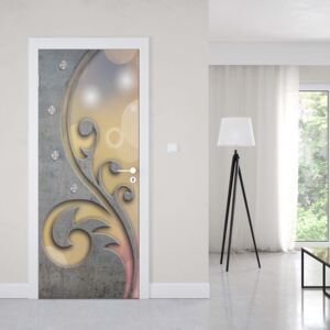 Fotótapéta ajtóra - 3D Ornamental Swirl Design Bokeh1 | 91x211 cm