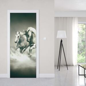 Fotótapéta ajtóra - Unicorns Horses1 | 91x211 cm