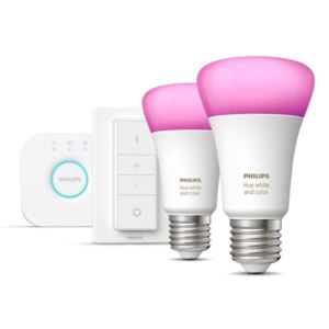 Philips Alapkészlet Philips HUE WHITE AND COLOR AMBIANCE 2xE27/9W/230V 2000-6500K P4432