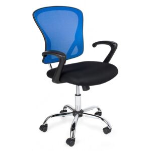 Ikoni Beni Mesh kárpitú ergonomikus szék kék