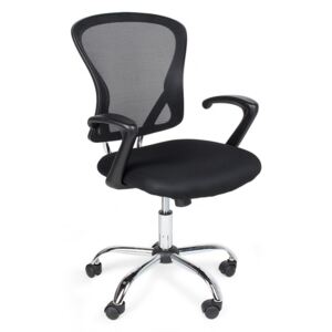 Ikoni Beni Mesh kárpitú ergonomikus szék fekete