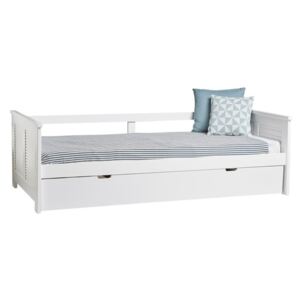 Maui fehér kihúzható ágy, 90 x 190 cm - Marckeric