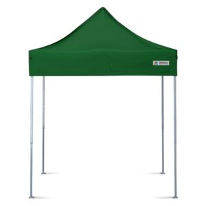 Összecsukható sátor 2x2m - 2x2m 3 oldalfal nélkül - Zöld