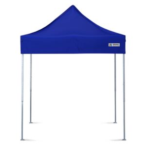Összecsukható sátor 2x2m - 2x2m 3 oldalfal nélkül - Kék