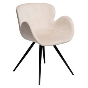 Gaia design szék, pearl bársony