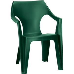 DANTE LOW BACK Kerti szék Zöld