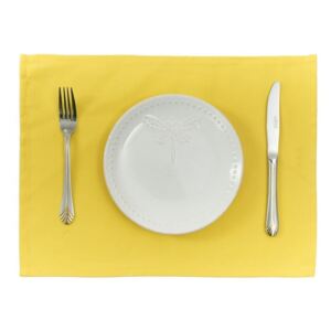 Simply Yellow 2 db-os citromsárga tányéralátét szett, 45 x 33 cm - Apolena