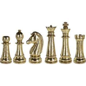 Arany színű sakk szett dekoráció