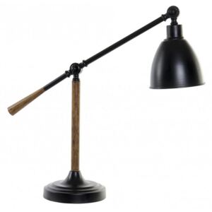 LA-162751 - Lámpa, asztali, fém, 50x18x57, 57, fekete