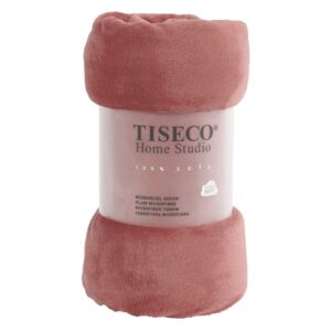 Rózsaszín mikroplüss takaró, 150 x 200 cm - Tiseco Home Studio