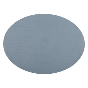 Titan kék tányéralátét újrahasznosított bőrből, 33 x 45 cm - ZicZac