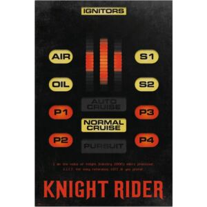 Plakát Knight Rider, (61 x 91.5 cm)