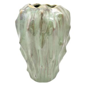Flora zöld kerámia váza, ø 23,5 cm - PT LIVING