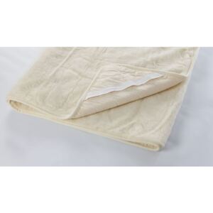 Fehér merinói gyapjú matracvédő huzat, 220 x 200 cm - Royal Dream