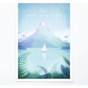 New Zealand poszter, A3 - Travelposter
