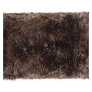 Zealand Long barna bárányszőrme szőnyeg, 190 x 70 cm - Royal Dream