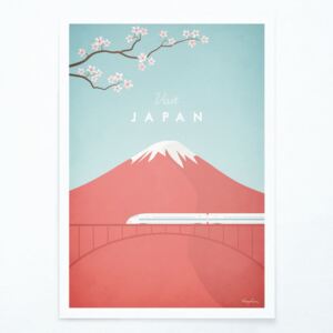 Japan poszter, A3 - Travelposter