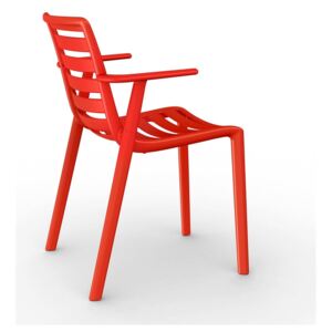 Slatkat 2 db piros kerti karfás szék - Resol