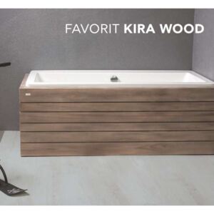 FAVORIT Kira Wood fürdőkád több méretben