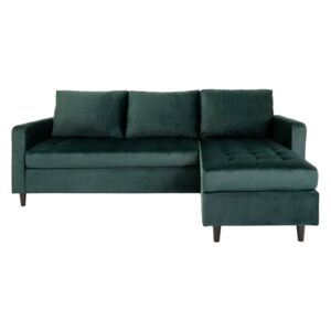 FIRENZE II zöld bársony kanapé