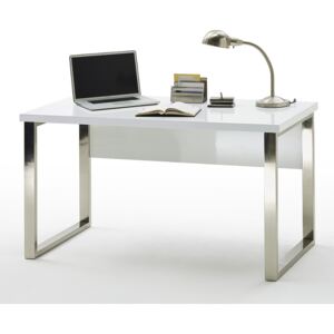 Sydney íróasztal fehér - lakkozott MDF asztallappal