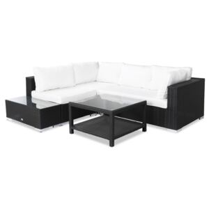 Kültéri bútor VG4914 Fehér + fekete