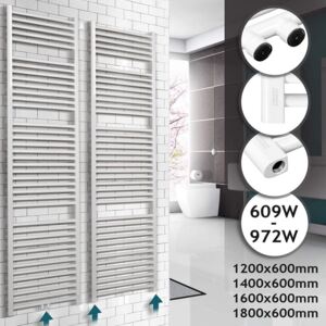 Törölközőszárító radiátor 1600 x 600 mm - fehér