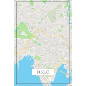 Oslo color térképe
