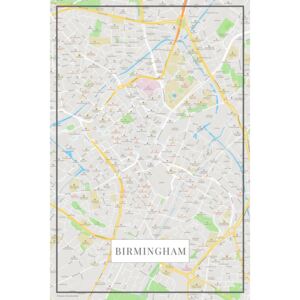 Birmingham color térképe