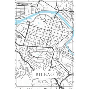 Bilbao white térképe