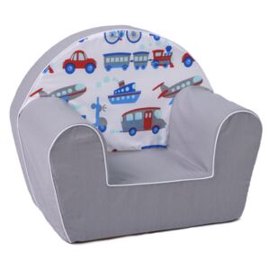 Fimex Gyerek fotel közlekedési eszközök - szürke