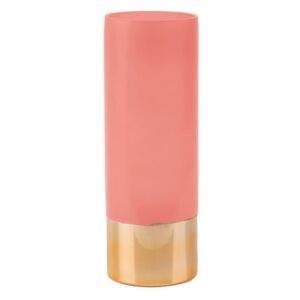 Glamour rózsaszín-aranyszínű váza, magasság 25 cm - PT LIVING
