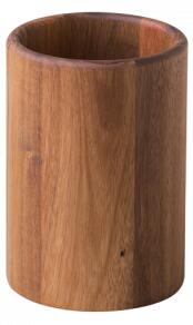 Akácfa eszköztartó 17,8 cm ø 12,7 cm - FLOW Wooden (593707)