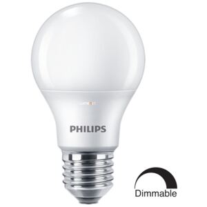 Philips E27 CorePro LED 8.5W 806lm CRI90 2700K meleg fehér, szabályozható - 60W izzó helyett