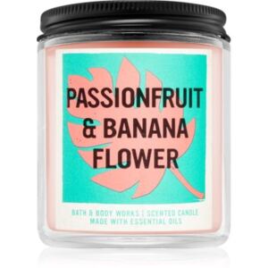 Bath & Body Works Passionfruit & Banana Flower illatos gyertya I. 198 g